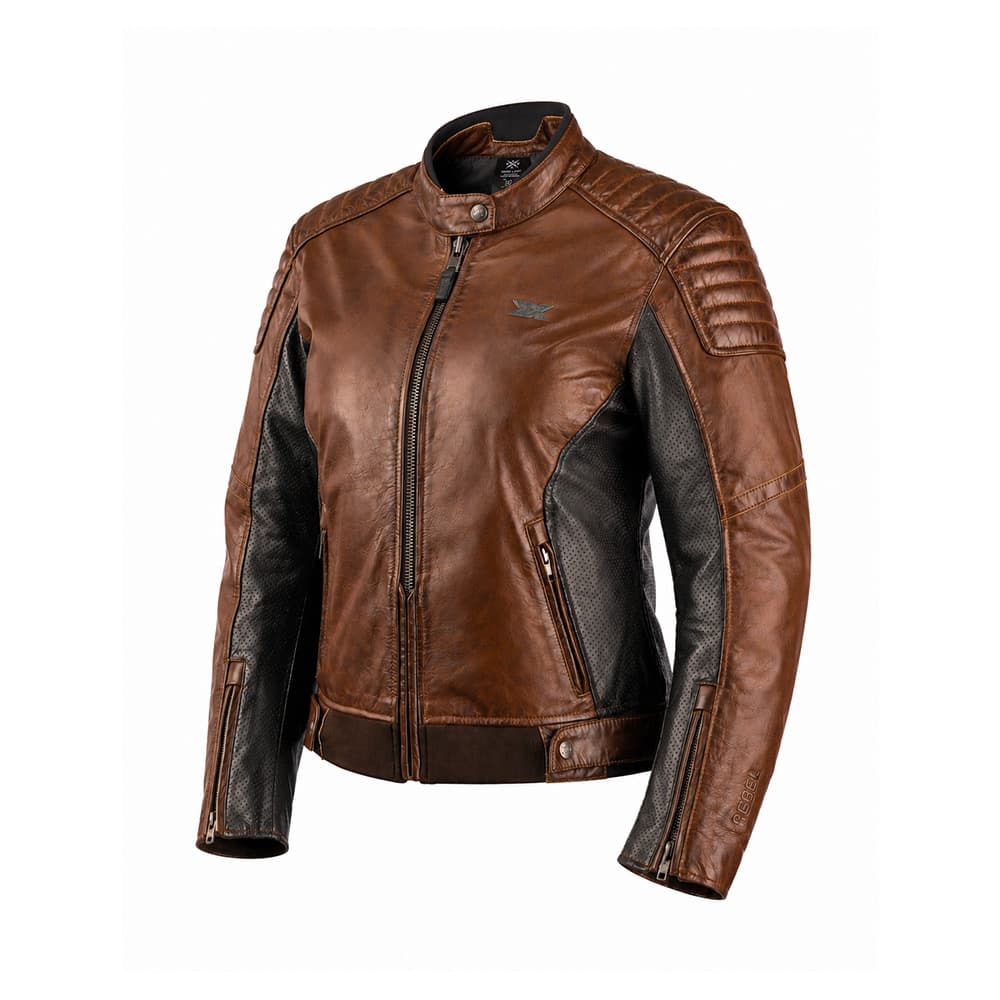 Jaqueta TEXX Rebel Feminina Lady Marrom