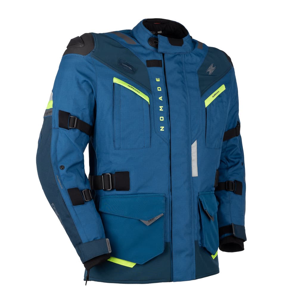 Jaqueta TEXX Nomade Masculina Azul Verde