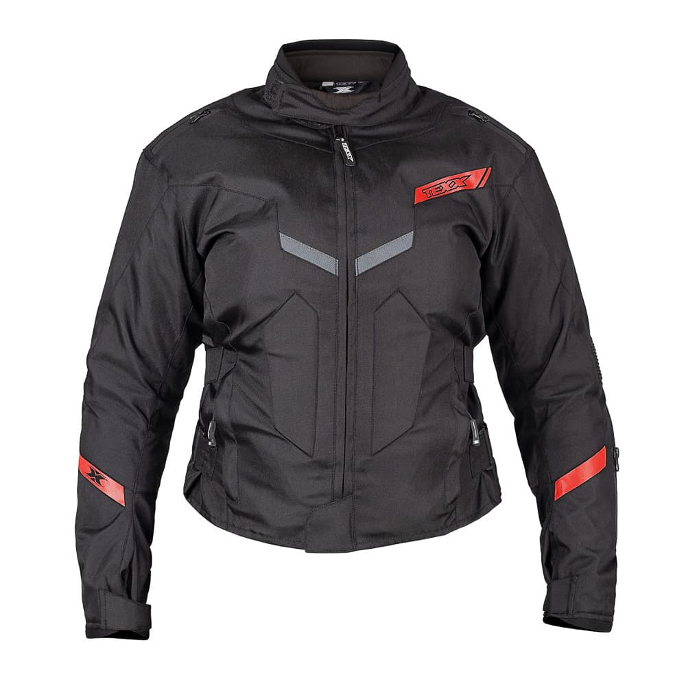 Jaqueta TEXX New Strike V3 Lady Feminina Preta Vermelha